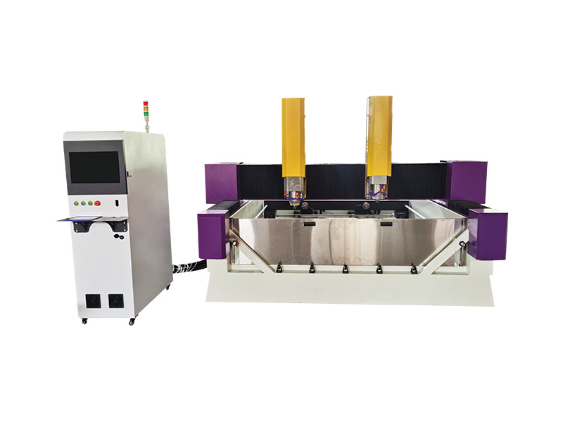 LD1825雙頭獨立圓柱平面一體石材雕刻機 LD1825雙頭獨立圓柱平面一體石材雕刻機